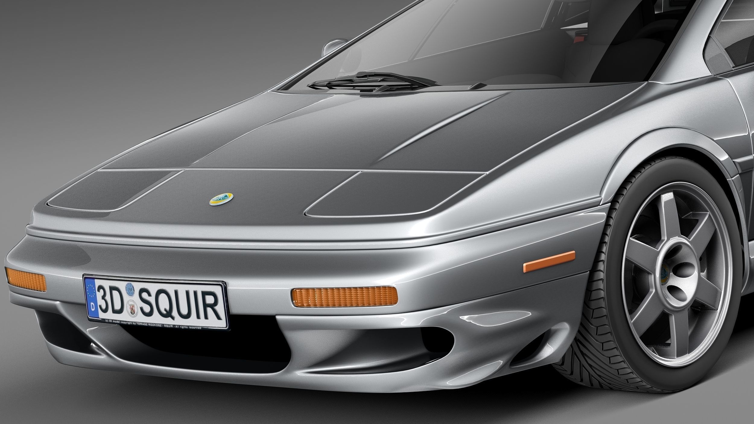 Lotus Esprit V8 2002 3D model_2