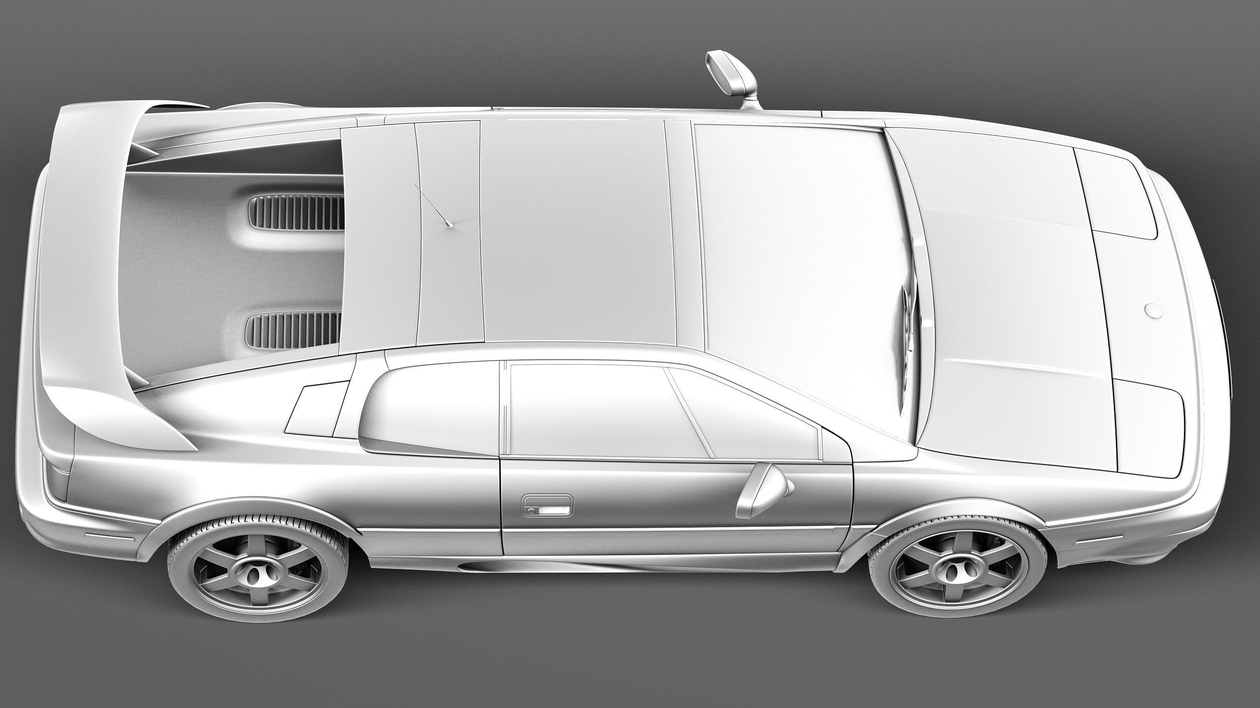 Lotus Esprit V8 2002 3D model_15