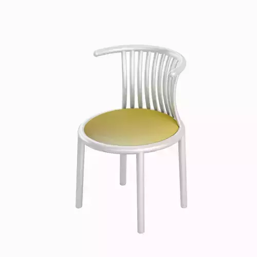 Curved Iron Chair 07