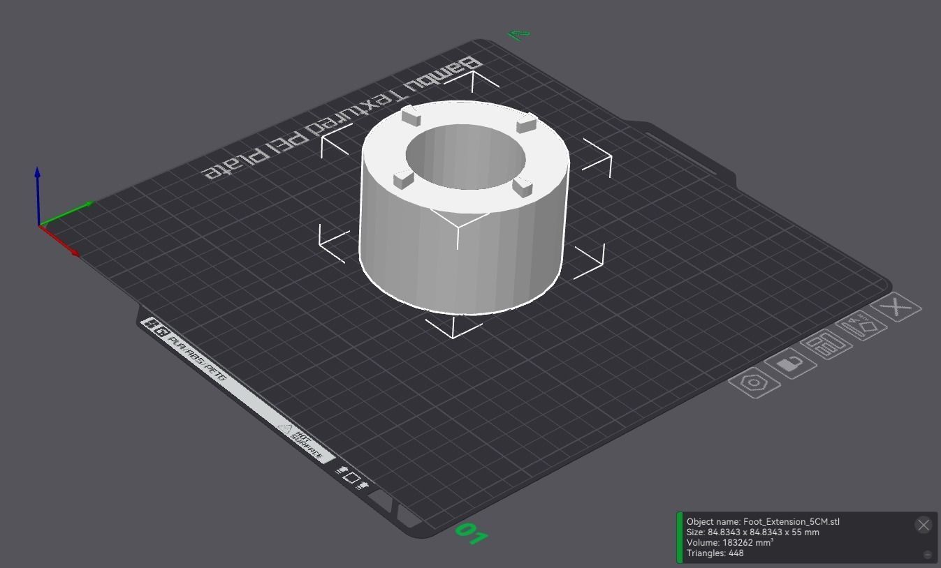 3D Printable Modular Speaker Stand Free 3D print model_5