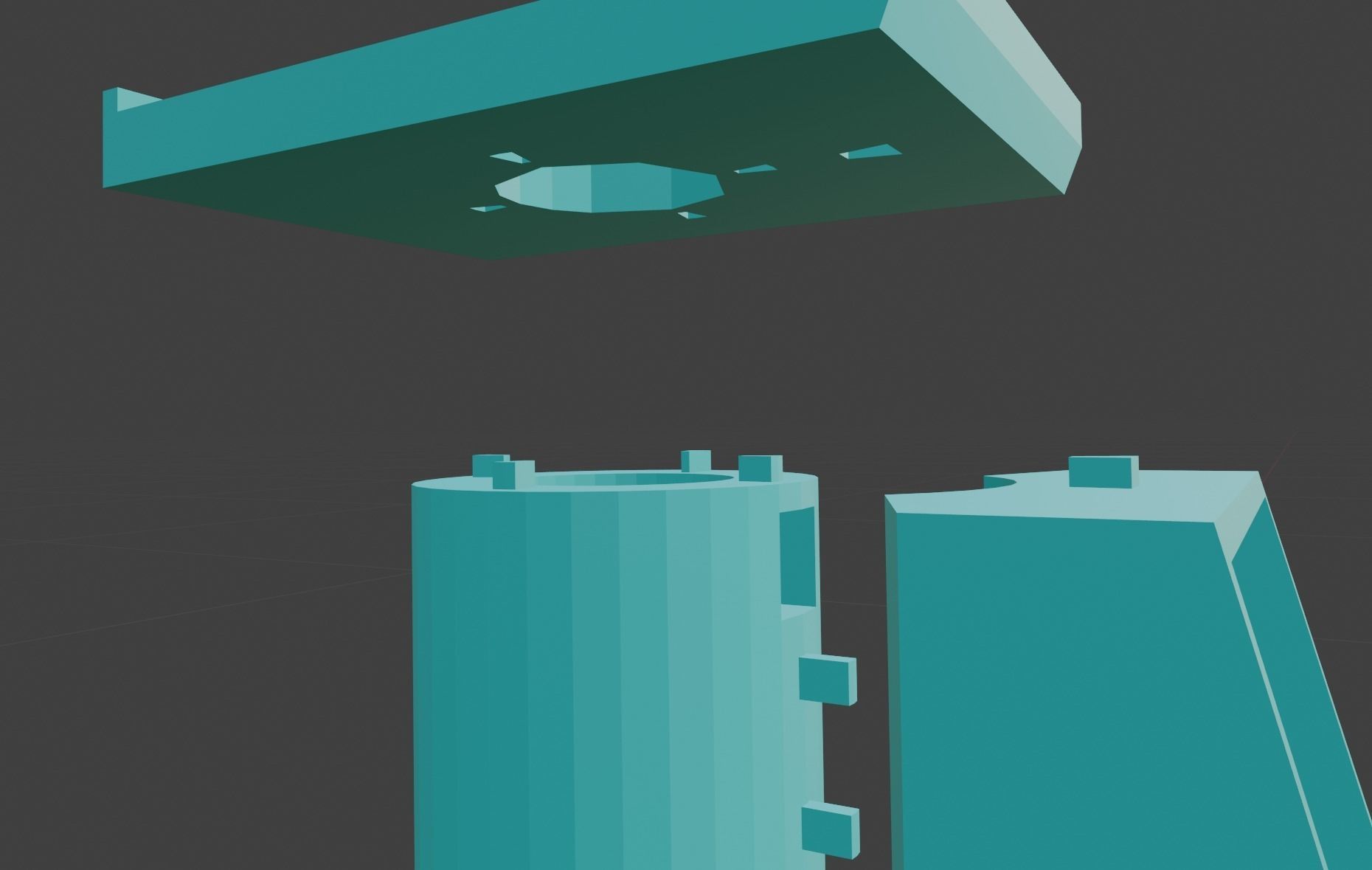 3D Printable Modular Speaker Stand Free 3D print model_2