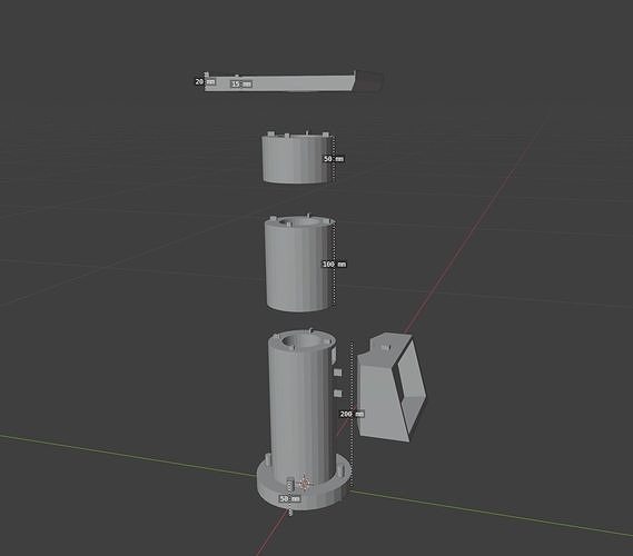 3D Printable Modular Speaker Stand Free 3D print model