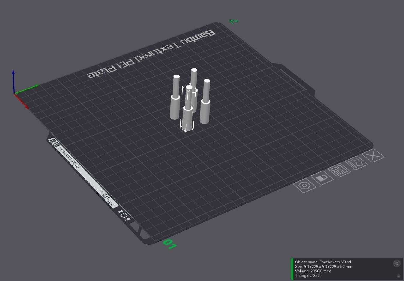 3D Printable Modular Speaker Stand Free 3D print model_6