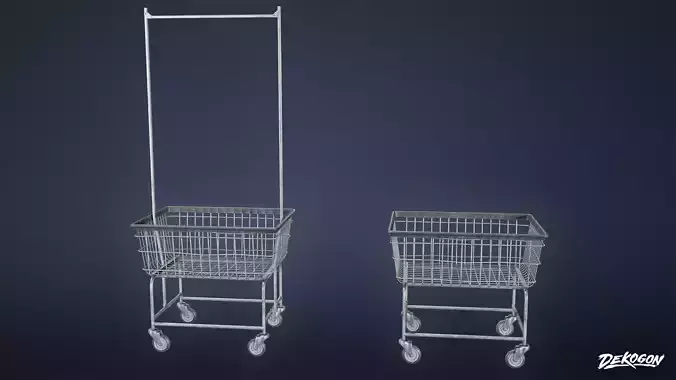 SUBURBS - Baskets Metal 01 - LOW POLY AND NANITE