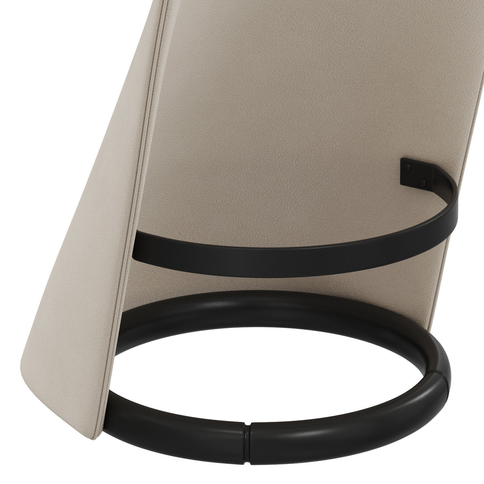 Giorgetti Skirt stool 3D model_7