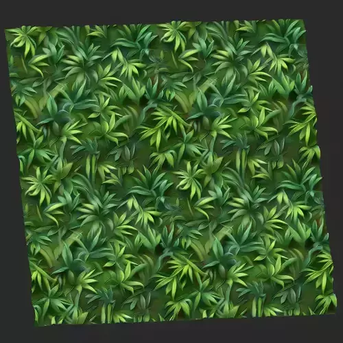 Stylized Grass Seamless Texture