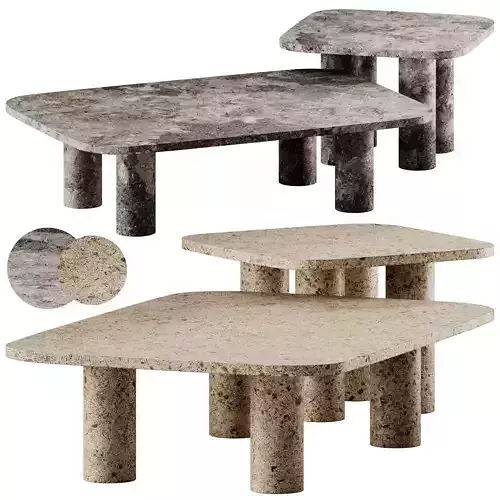 Volos Square Coffee Table by Blomus