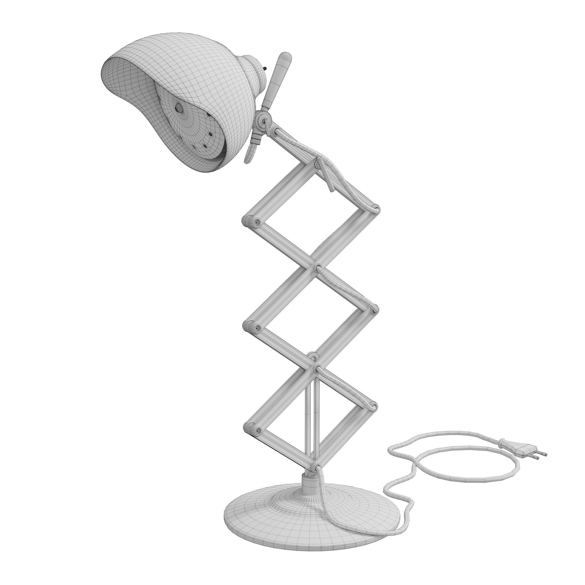 Billy lamp 3D model_9