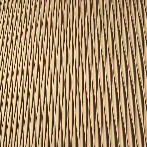 3D Wall Panel 01 Low-poly 3D model