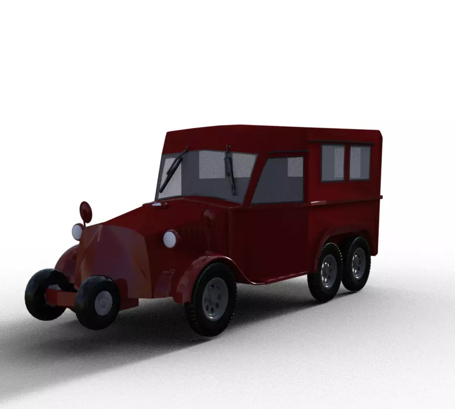 Lorraine Type 72 3D model_0