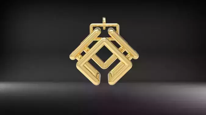 square pendant