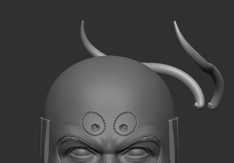 Giant Man Headsculpt for Action Figures 3D print model_4