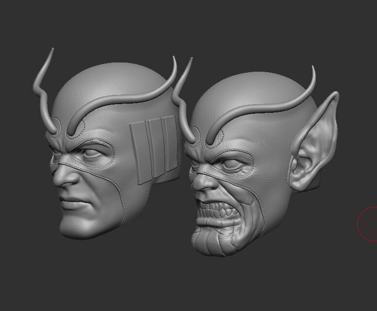 Giant Man Headsculpt for Action Figures 3D print model_1