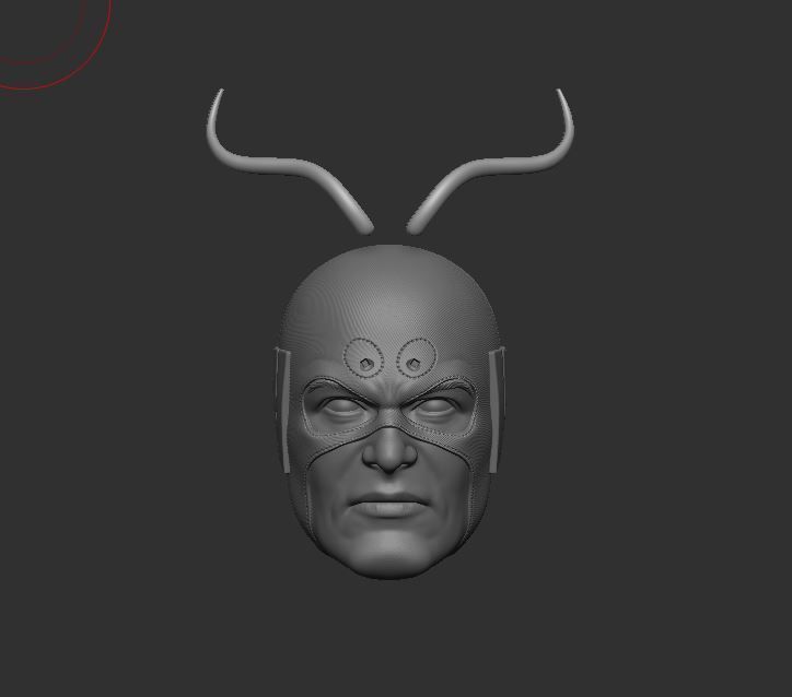 Giant Man Headsculpt for Action Figures 3D print model_3