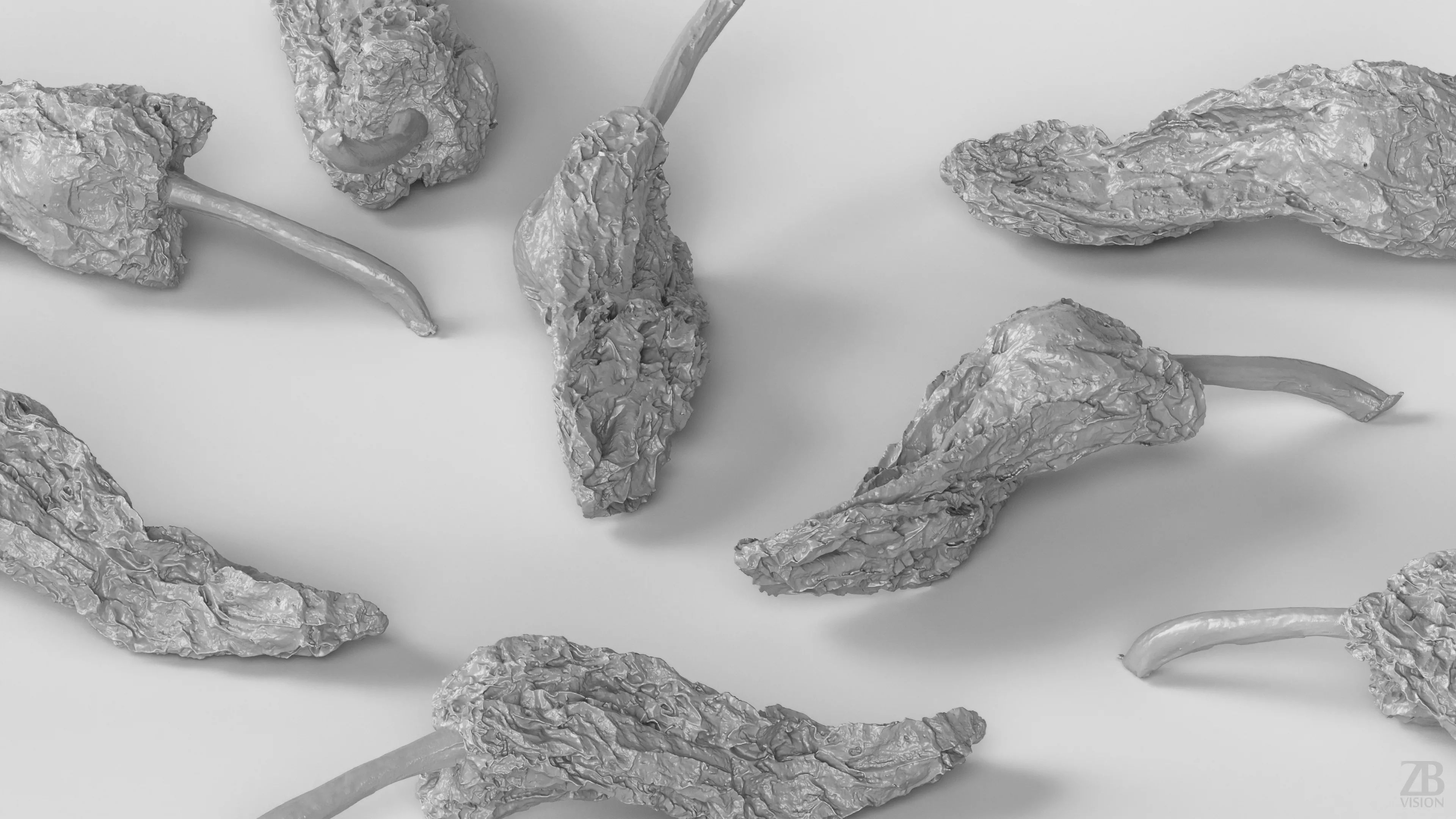 Ancho Chili 3D model_3
