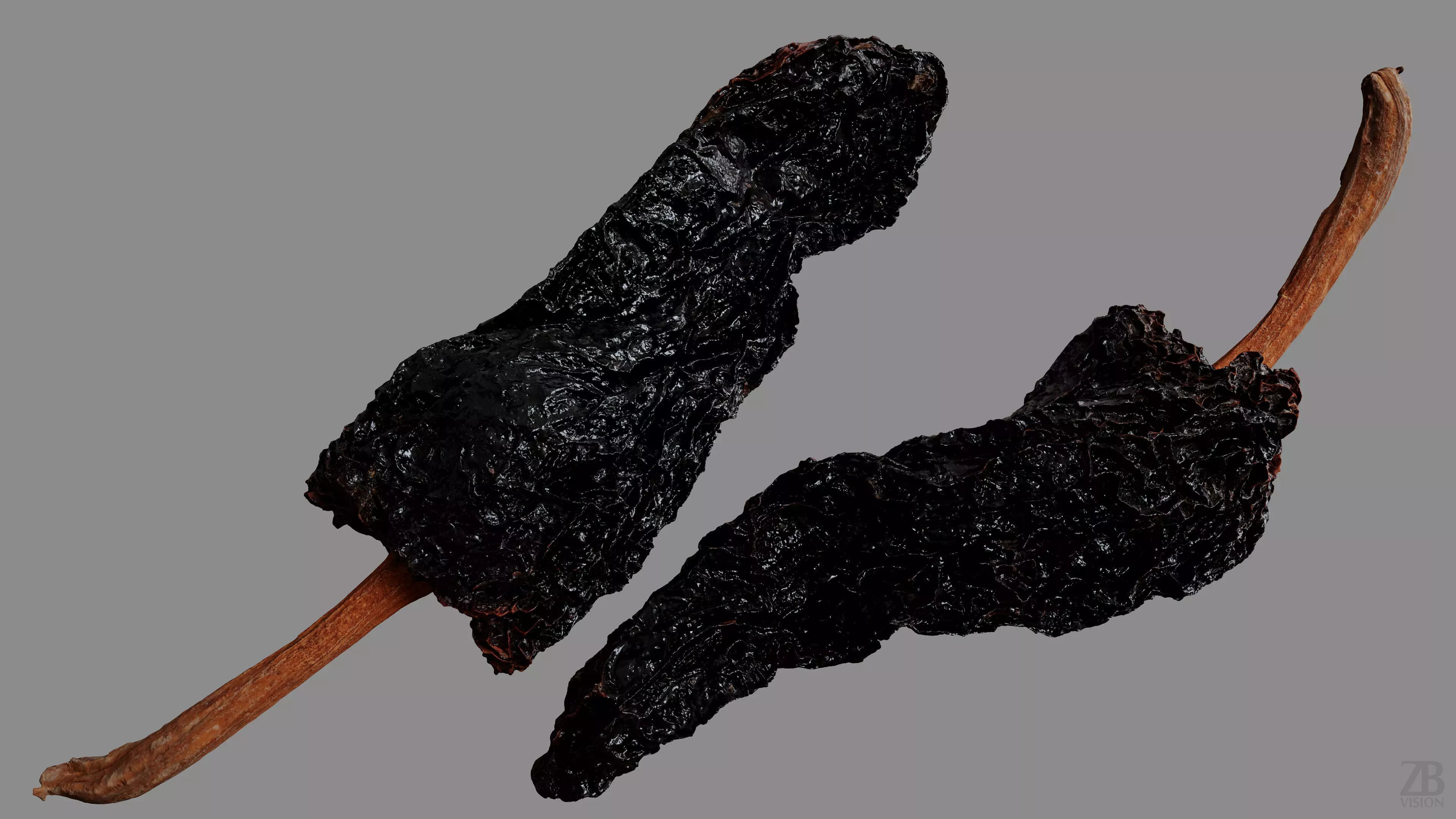 Ancho Chili 3D model_9