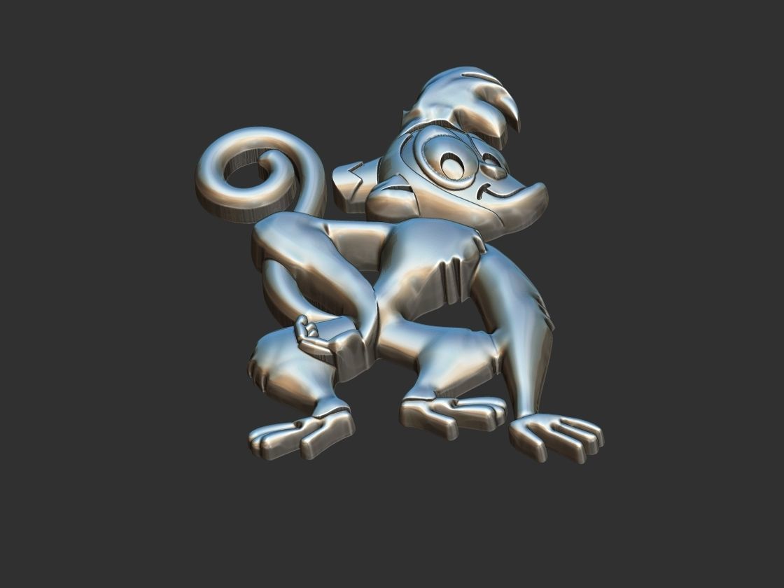 Abu - Aladdin Monkey 3D print model_12