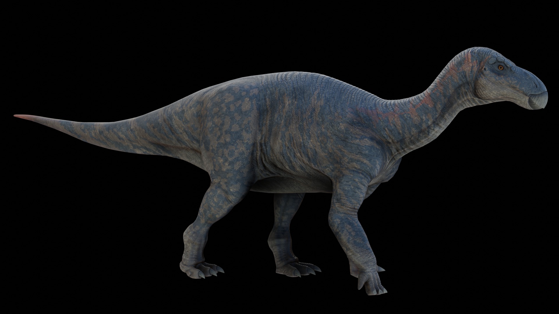 Iguanodon Asset Pack Low-poly 3D model_2
