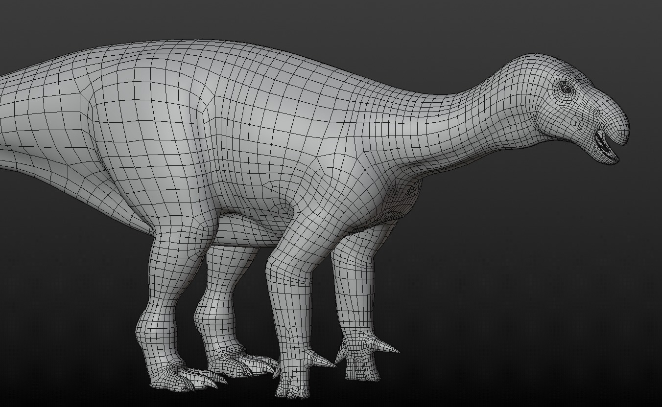 Iguanodon Asset Pack Low-poly 3D model_19