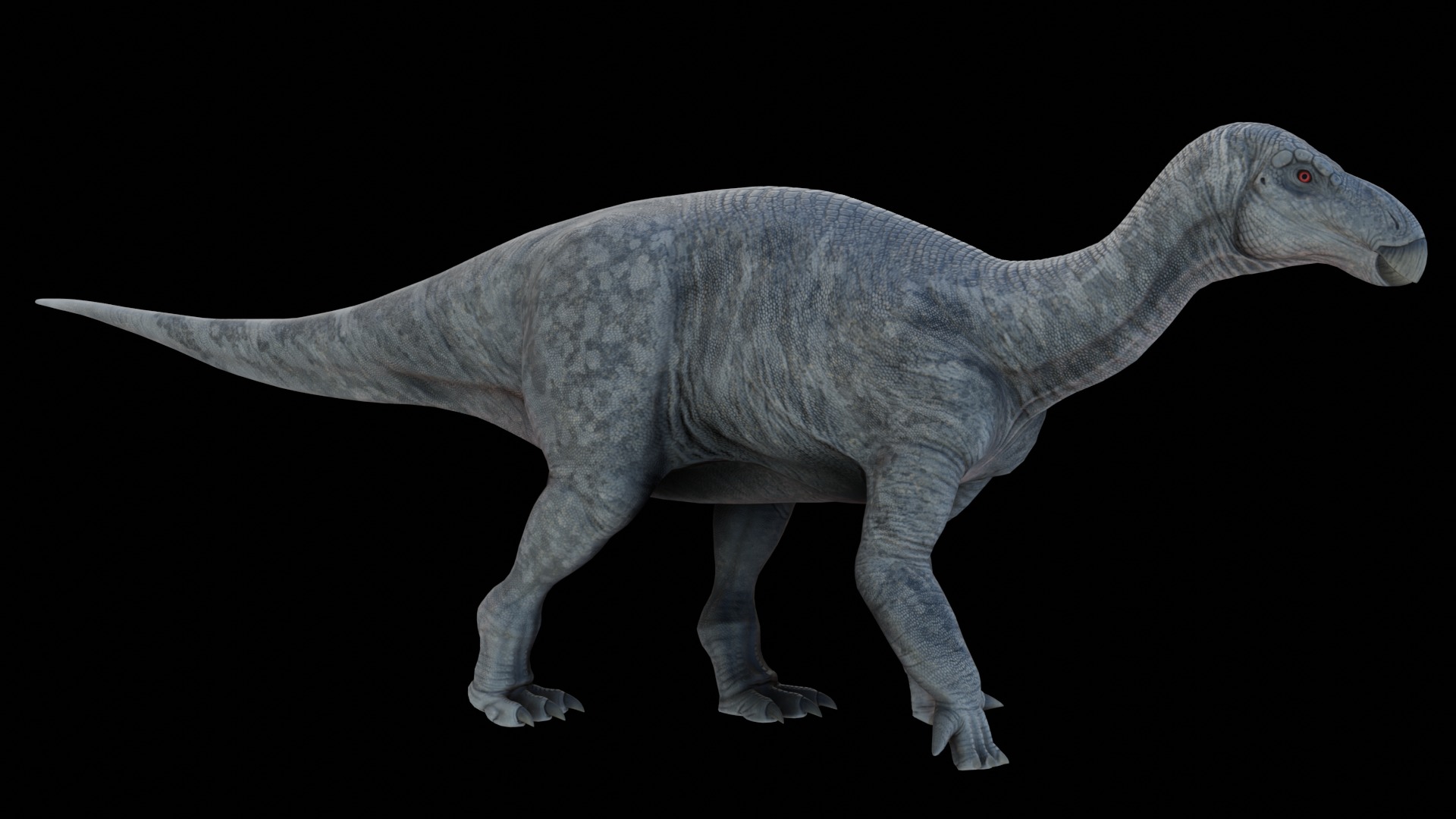 Iguanodon Asset Pack Low-poly 3D model_1