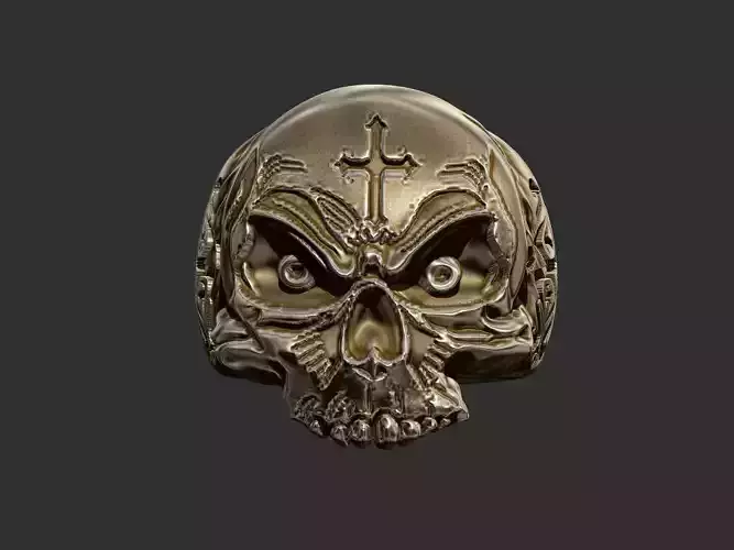 Monster Skull Ring