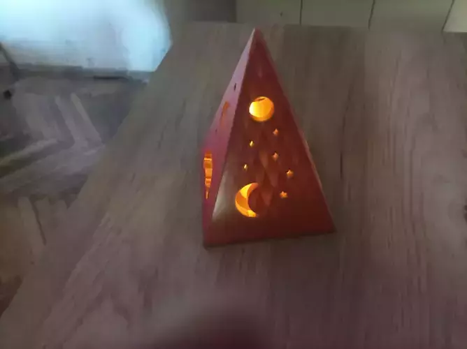 Nightlight pyramid Free 3D print model