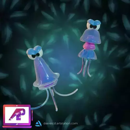 DKC Squidges Free 3D print model