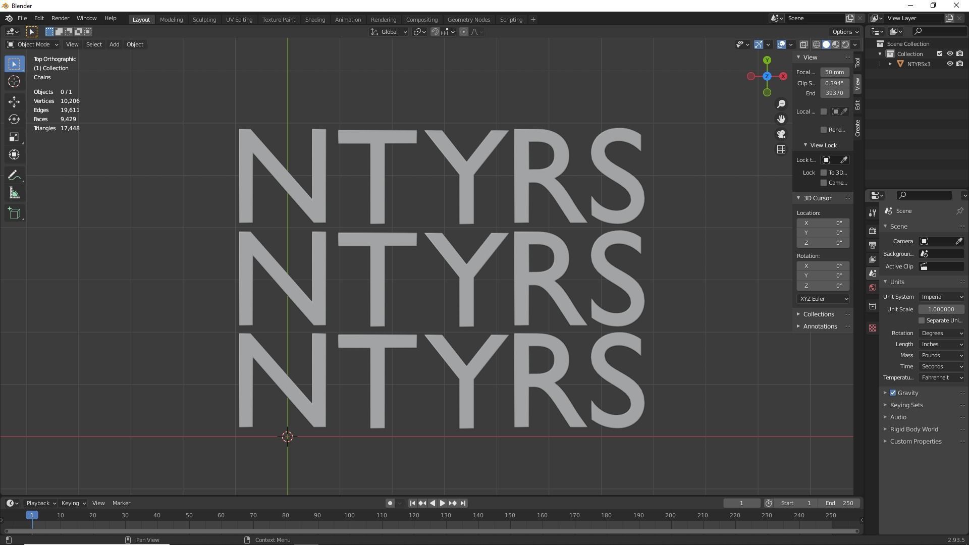 Keyboard Alphabet Numbers and Symbols 3D print model_11