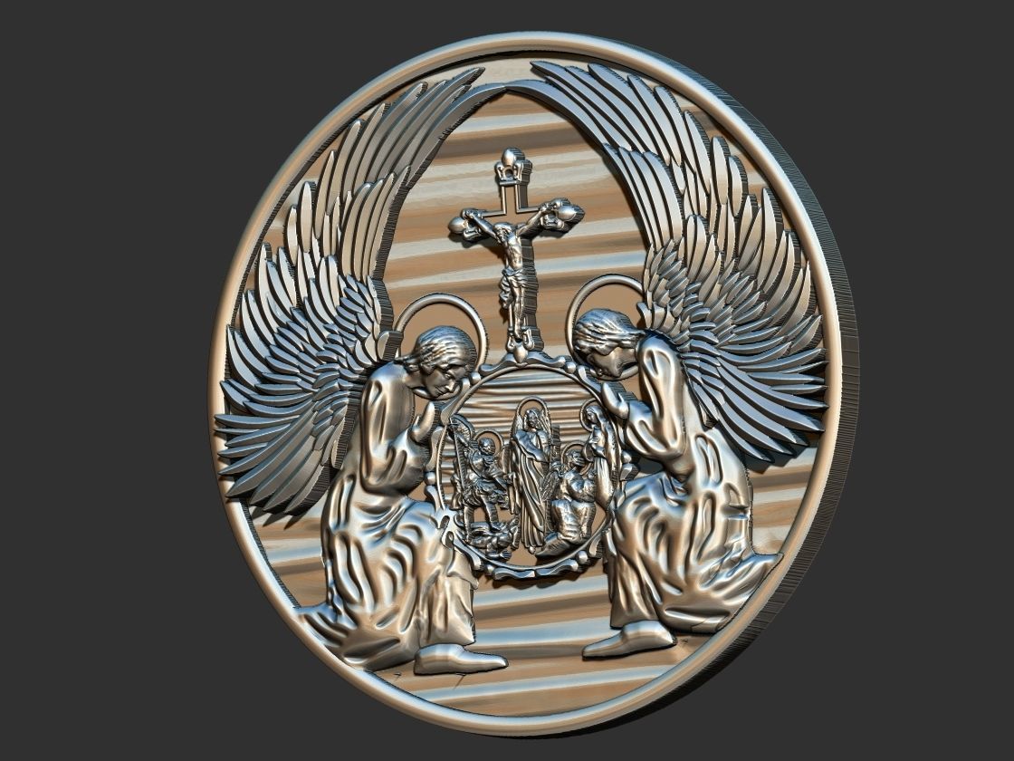 Guardian Angels and Archangels  - Anjo da Guarda e Arcanjos 3D print model_9