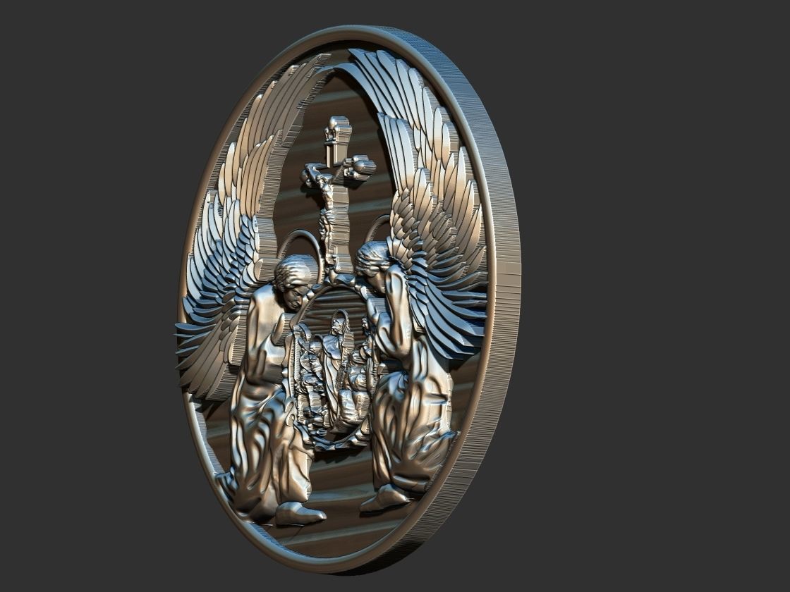 Guardian Angels and Archangels  - Anjo da Guarda e Arcanjos 3D print model_8
