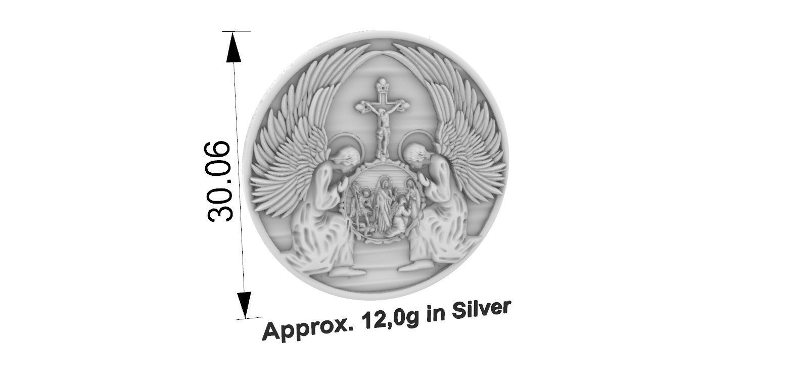 Guardian Angels and Archangels  - Anjo da Guarda e Arcanjos 3D print model_4