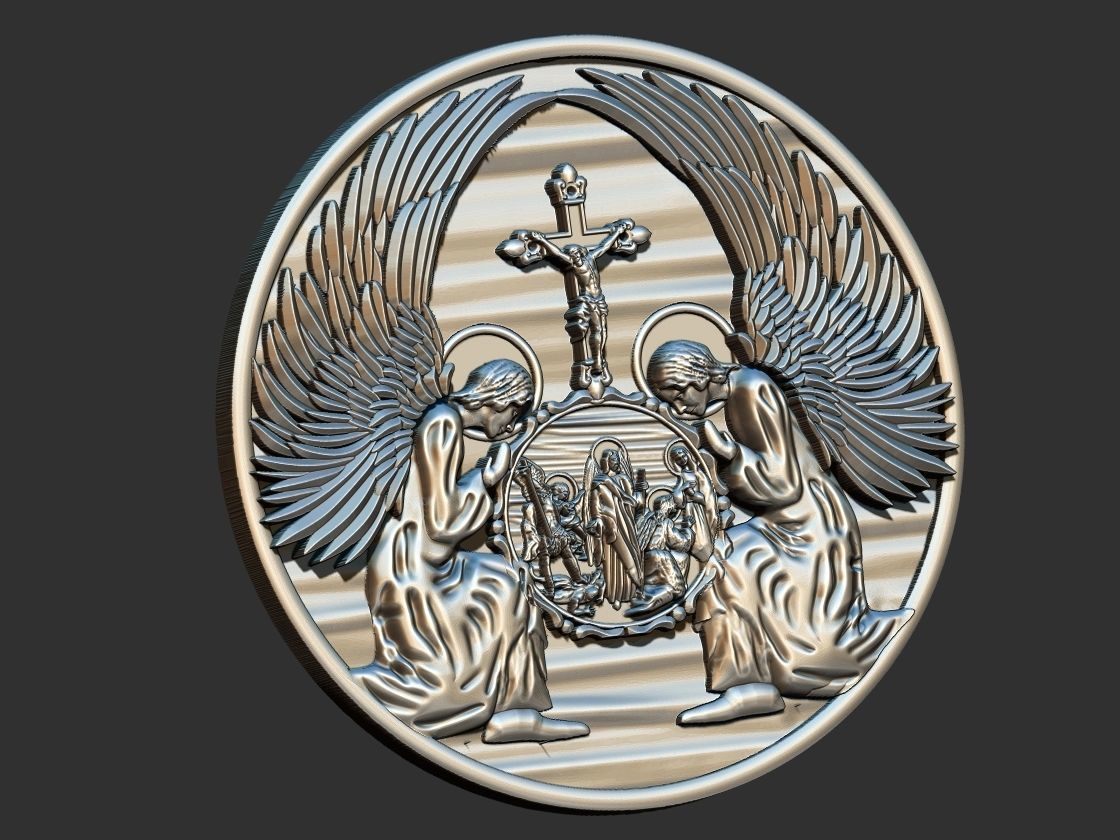 Guardian Angels and Archangels  - Anjo da Guarda e Arcanjos 3D print model_10