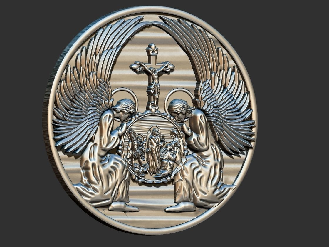Guardian Angels and Archangels  - Anjo da Guarda e Arcanjos 3D print model_1