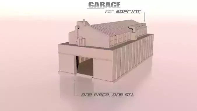 GARAGE for 3Dprint 3D print model