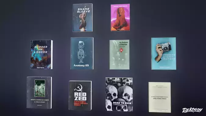 SUBURBS - Book Set 04 - LOW POLY AND NANITE