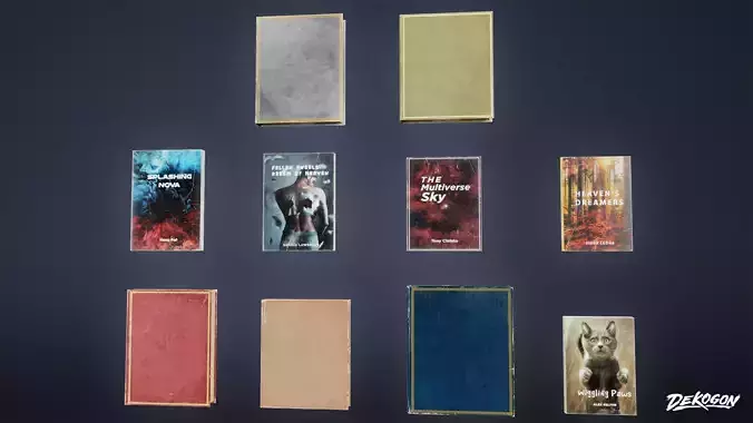 SUBURBS - Book Set 05 - LOW POLY AND NANITE