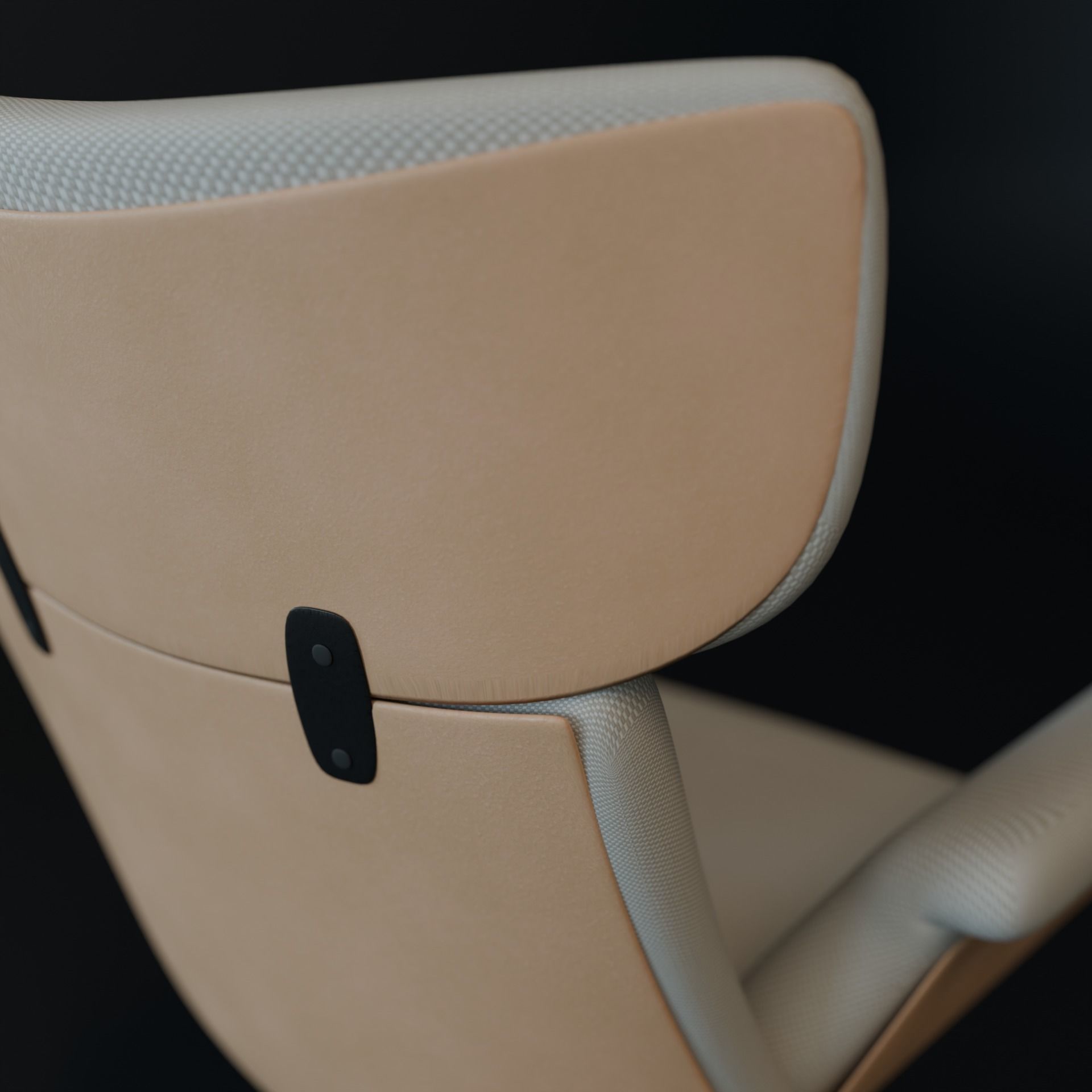 Desk Chair 3D model_4