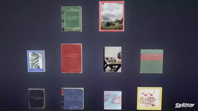 SUBURBS - Book Set 09 - LOW POLY AND NANITE