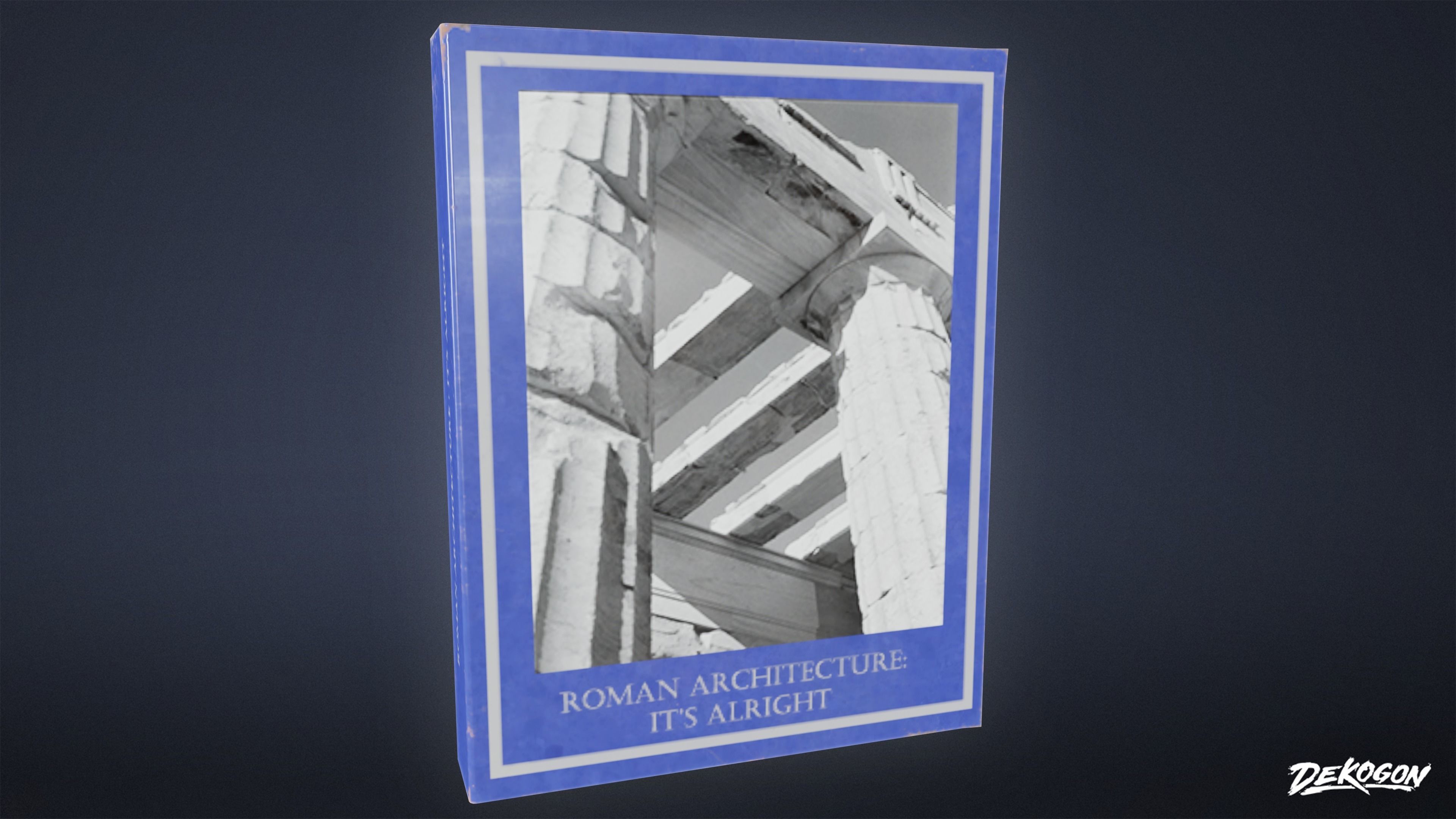 SUBURBS - Book Set 09 - LOW POLY AND NANITE Low-poly 3D model_5