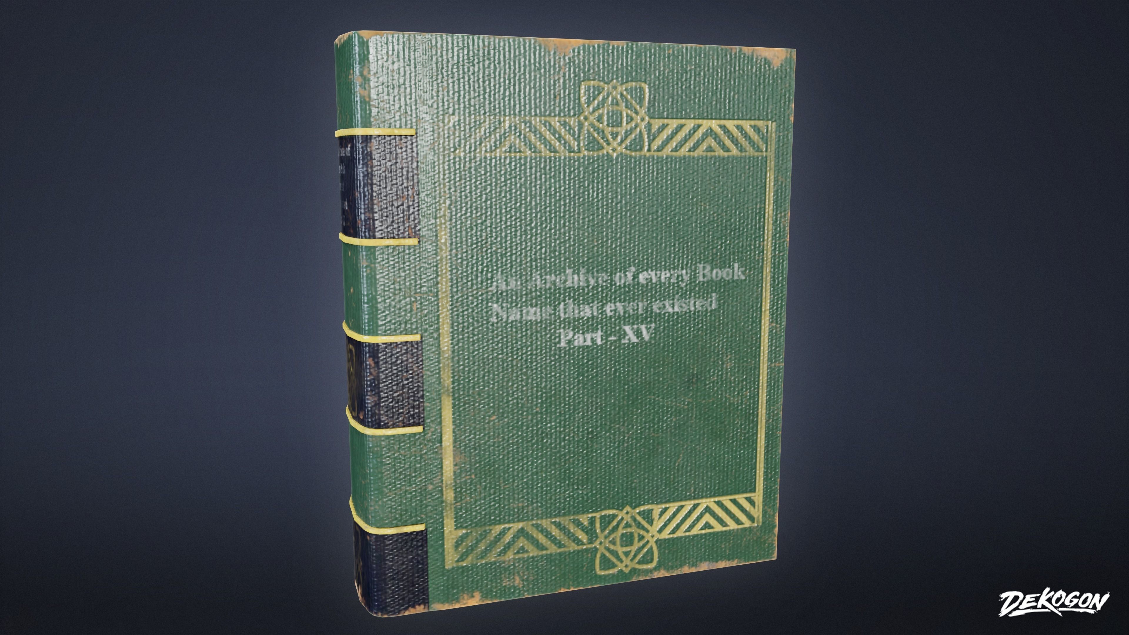 SUBURBS - Book Set 09 - LOW POLY AND NANITE Low-poly 3D model_2