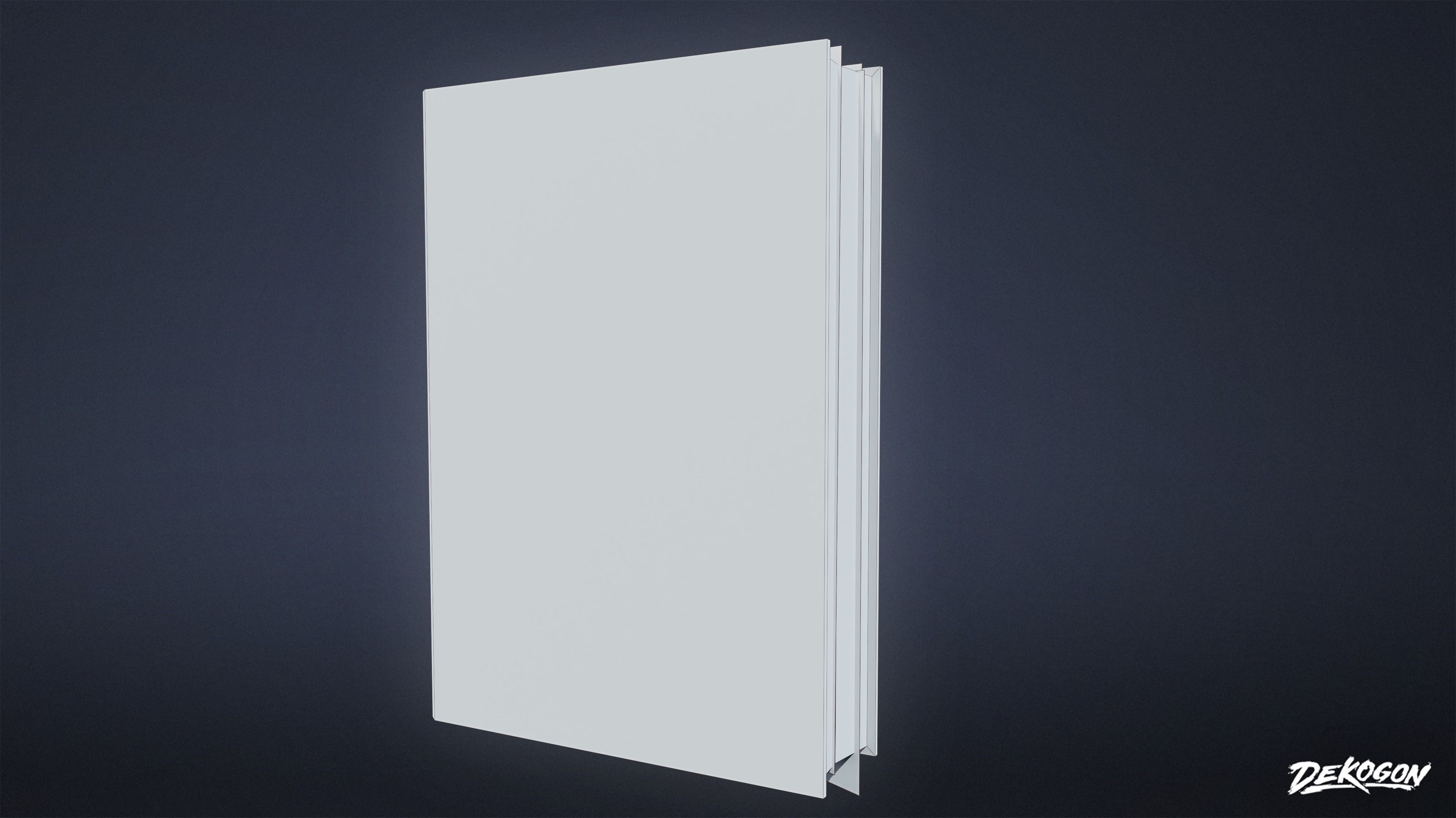 SUBURBS - Book Set 09 - LOW POLY AND NANITE Low-poly 3D model_21