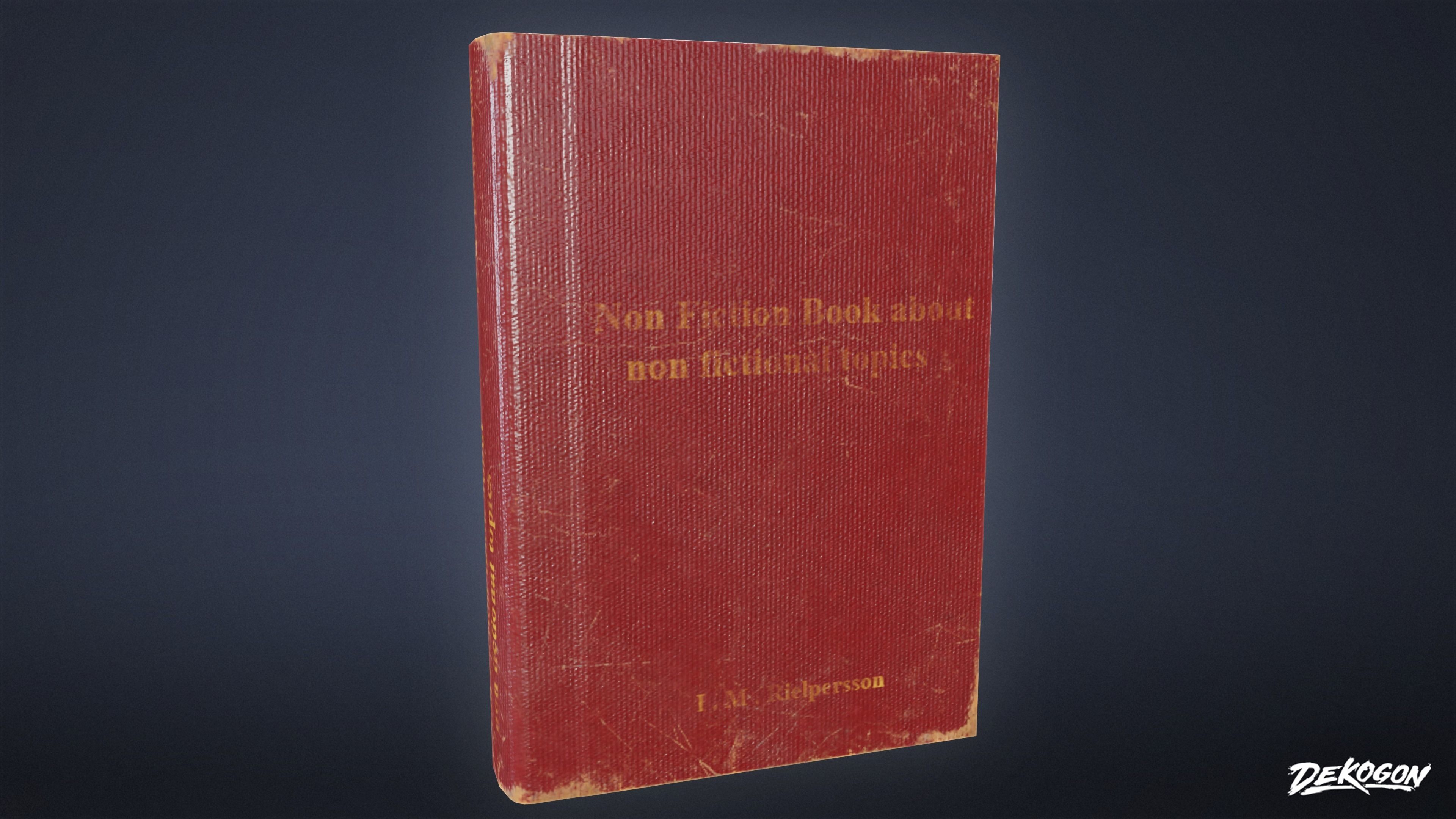 SUBURBS - Book Set 09 - LOW POLY AND NANITE Low-poly 3D model_4