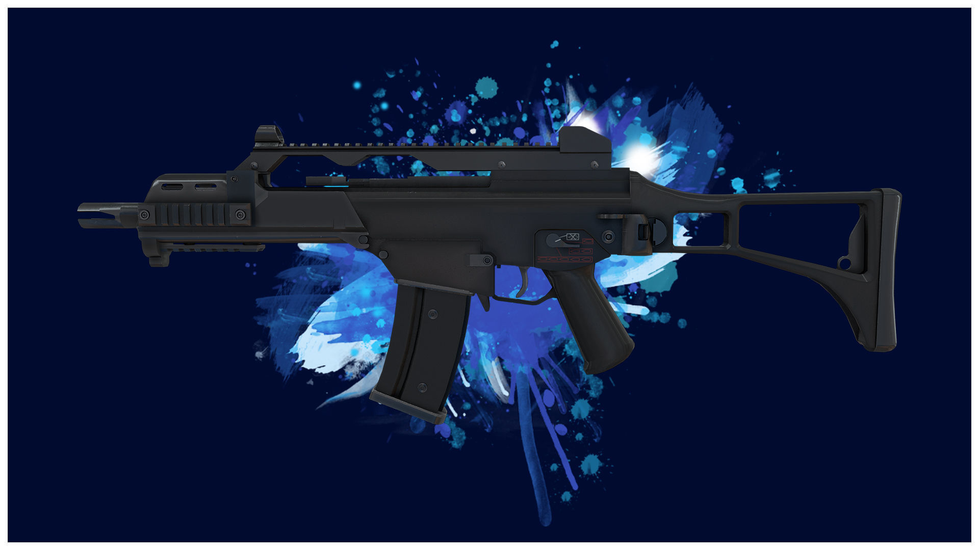 RIFLE 3 - G36 Assualt Rifle - 4K Game Ready Low-poly 3D model_5