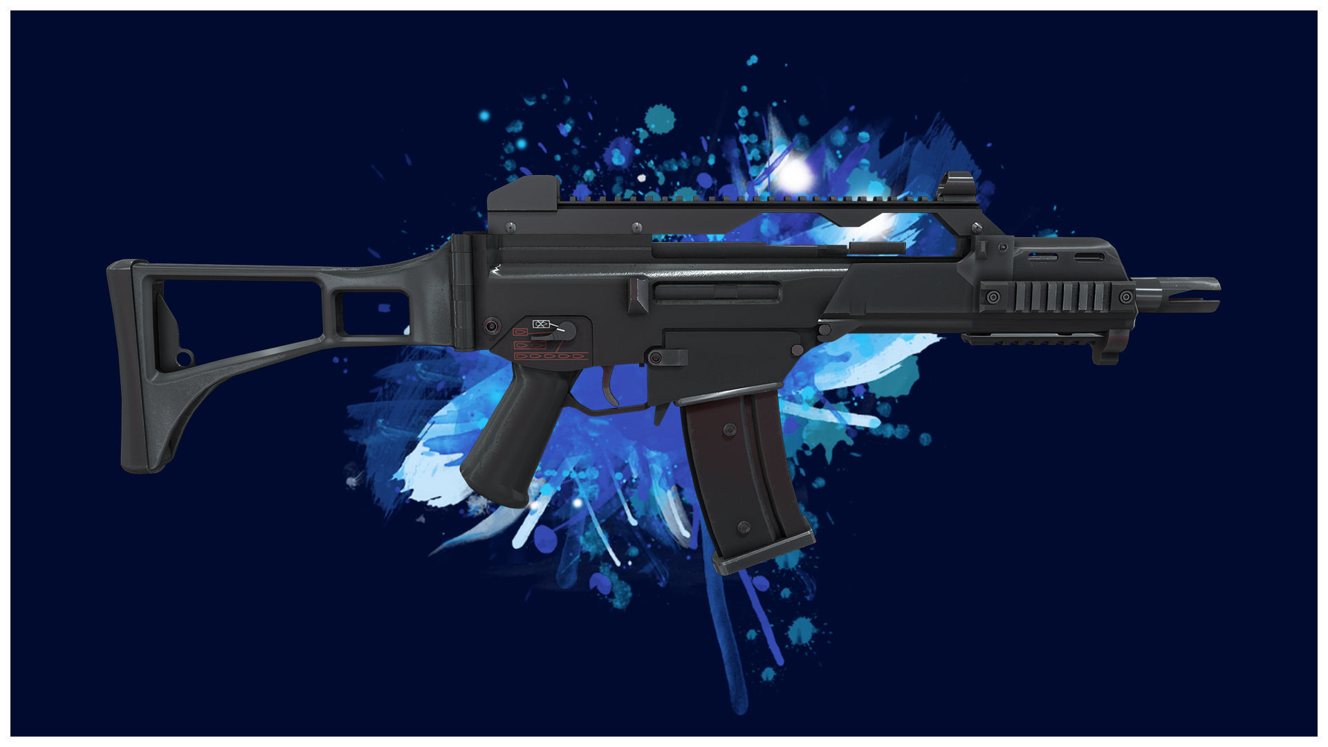 RIFLE 3 - G36 Assualt Rifle - 4K Game Ready Low-poly 3D model_3