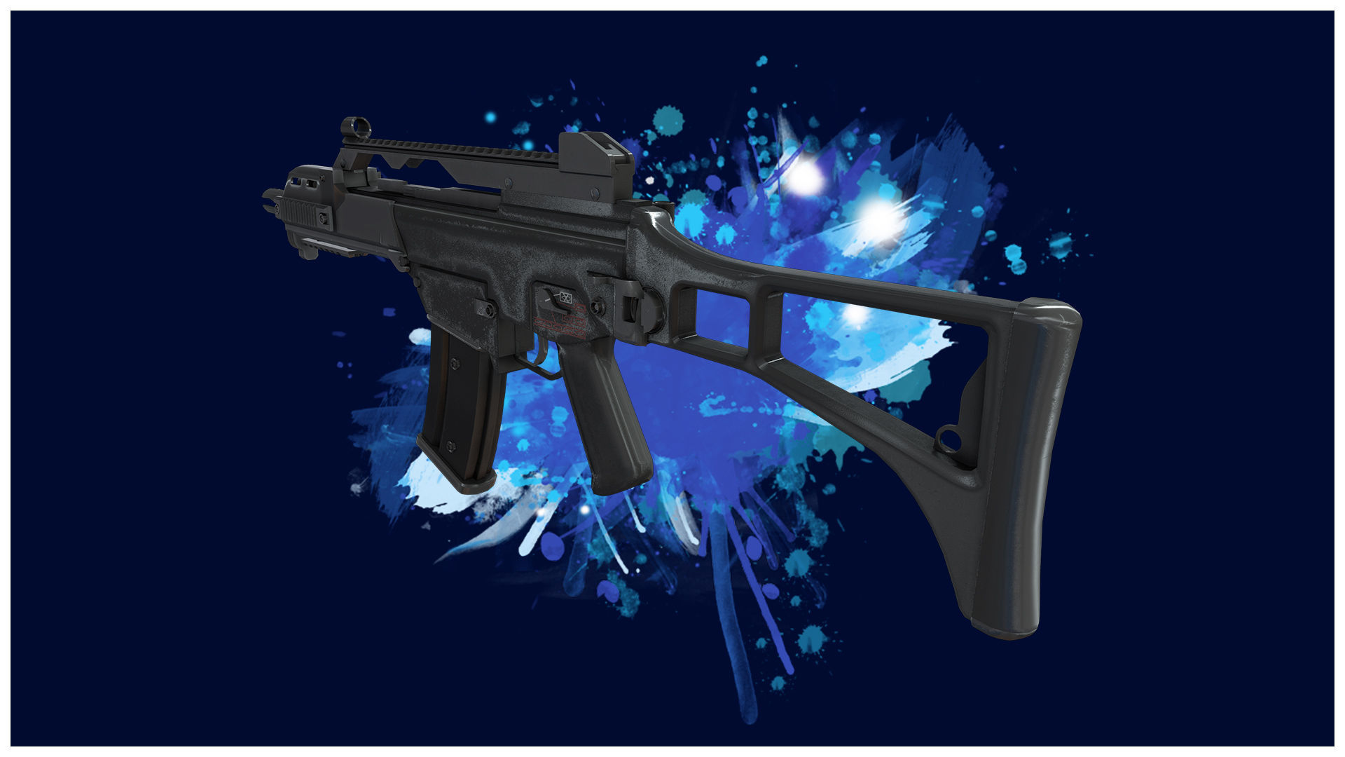 RIFLE 3 - G36 Assualt Rifle - 4K Game Ready Low-poly 3D model_4