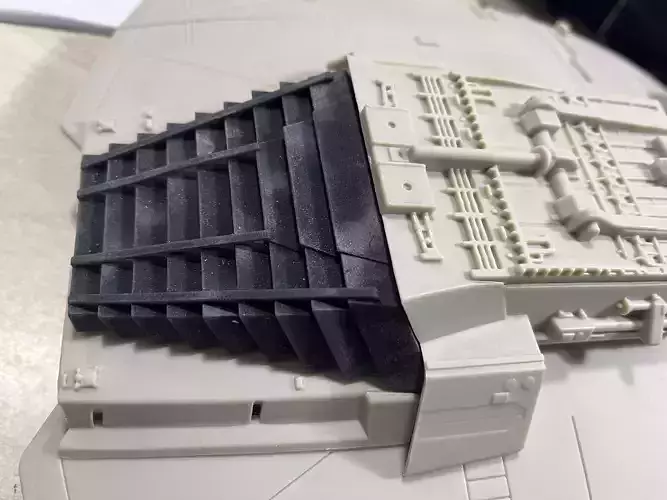 CYLON RAIDER COCKPIT MOEBIUS MODEL