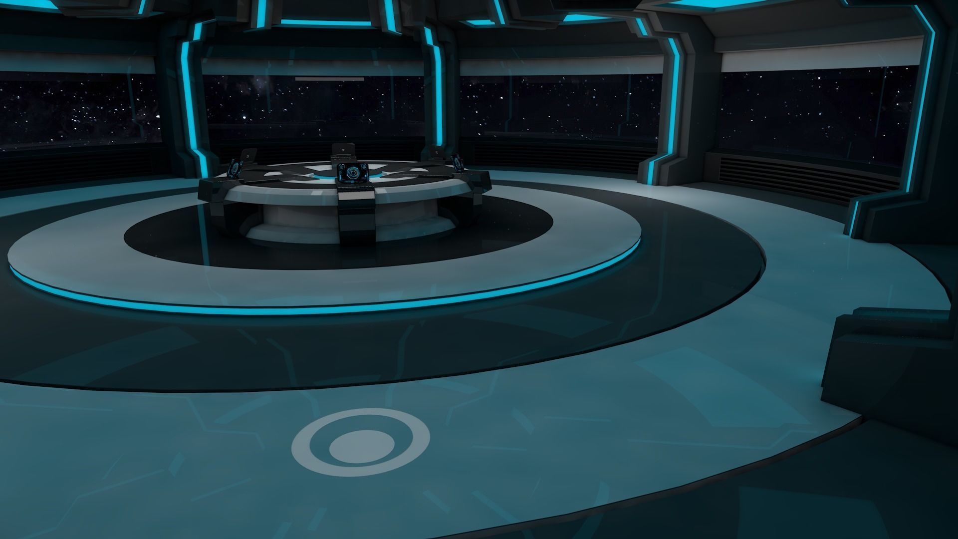 Sci Fi Room 3D model_4