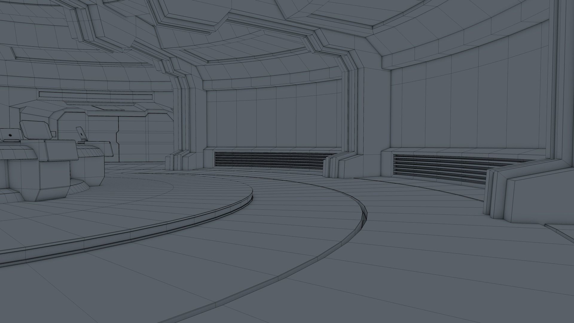 Sci Fi Room 3D model_19