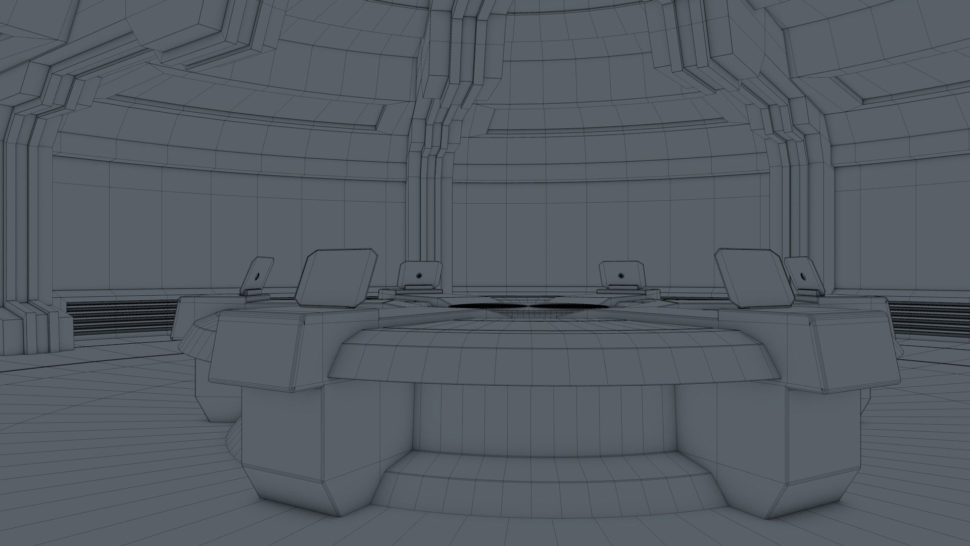Sci Fi Room 3D model_16
