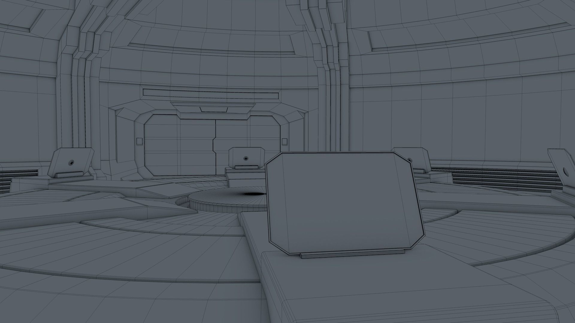 Sci Fi Room 3D model_17